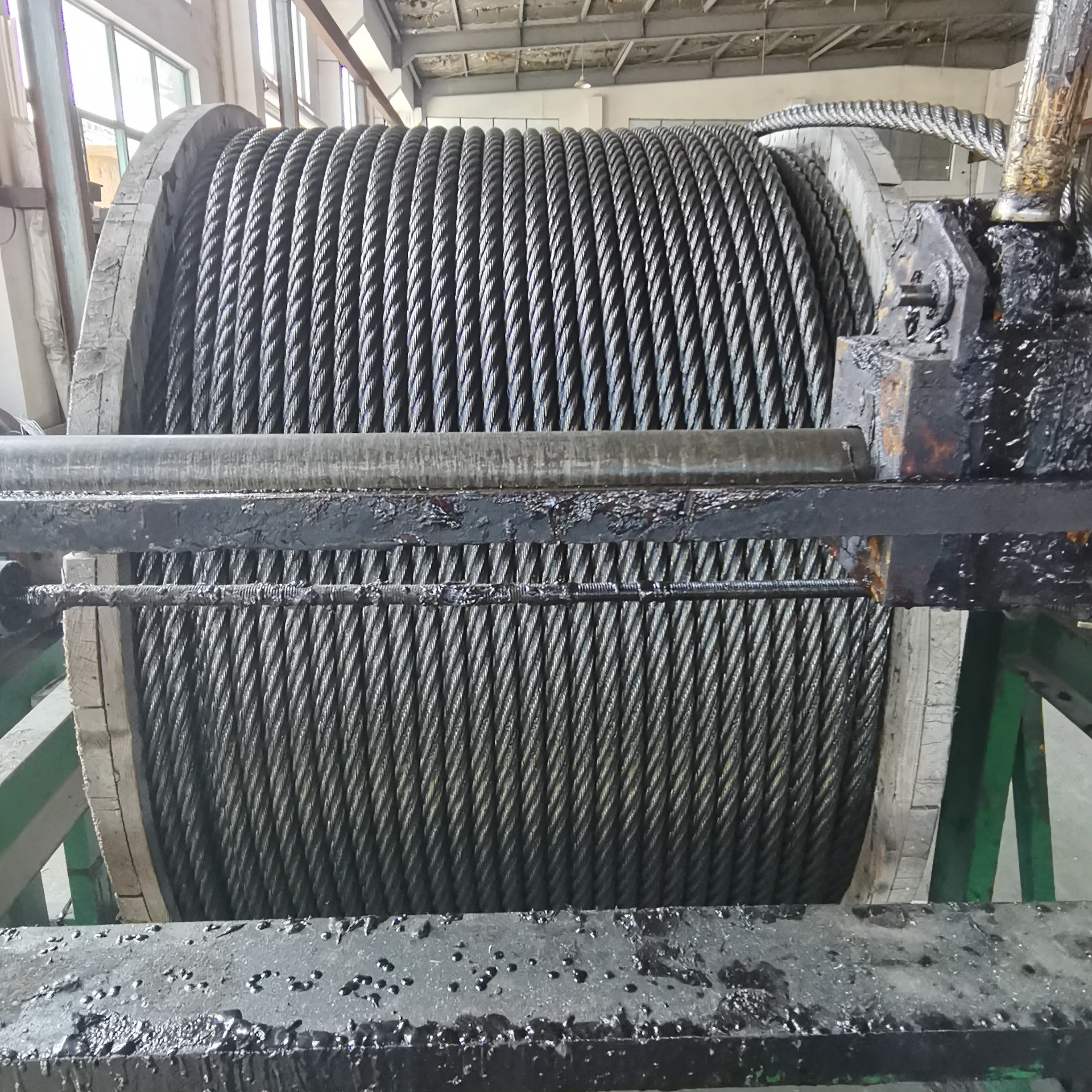 Lifting Cable 8*19S+IWRC Ungalvanized Galvanized Elevator Application Steel Wire Rope