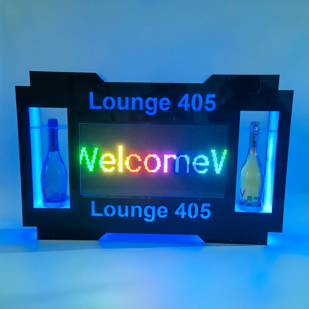 App Programmable Scrolling Led Message Board Sign Vip Display Screen Glorifier Led Letter Board