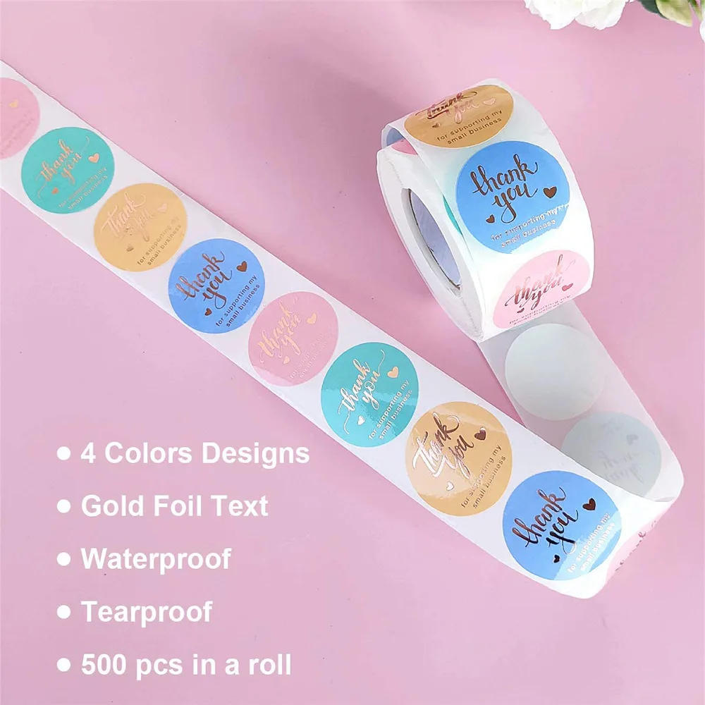 Custom Logo Sticker Labels for Cosmetic Packaging