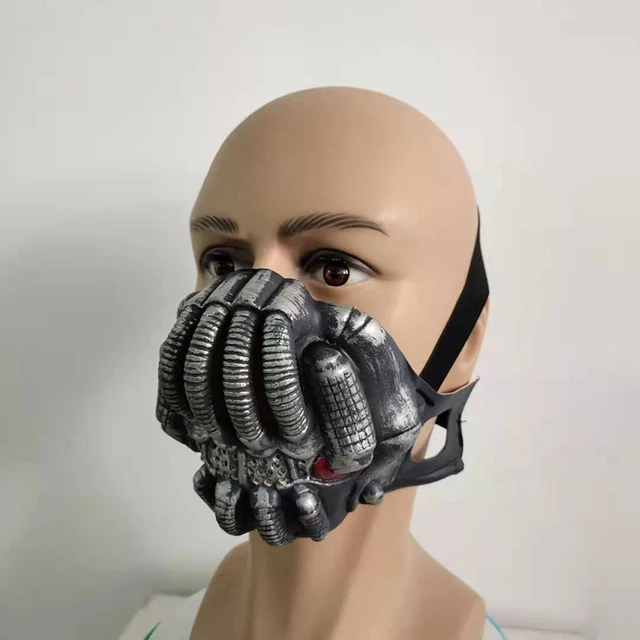 Cheap Wholesale Halloween Decoration Party Mask Easter Terror Headwear Movie Cosplay Props Bane Half Face Mask