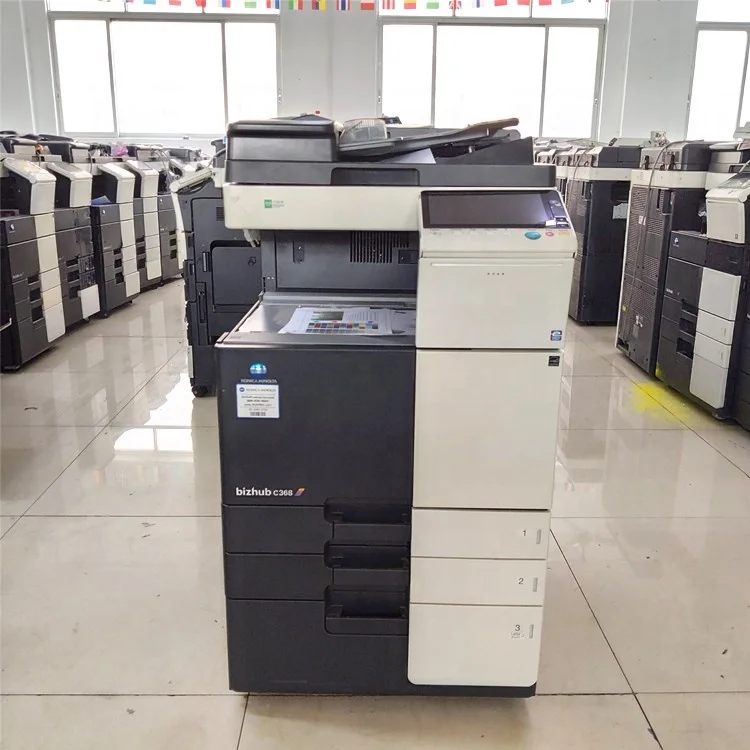 Factory Price Photostat Machine Used Copier Printer for Konica Minolta Bizhub  C368  Refurbished Photocopier Fotocopiadora