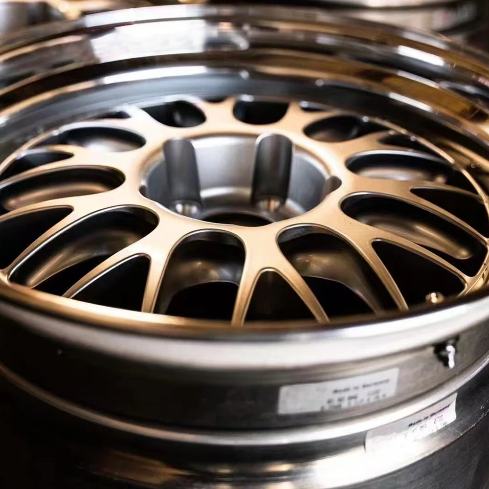 JZ Custom 3 Piece Forged Wheel Deep Lip Rims 17-22 Inch 5X130 Wheels Other Blank Racing for 997 997gt3 996 996gt3 993