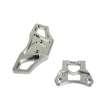 CNC aluminum billet protection base plate mounting bracket for motorcycle parts