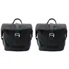 1 paire de sacs en toile noire + support d'installation
