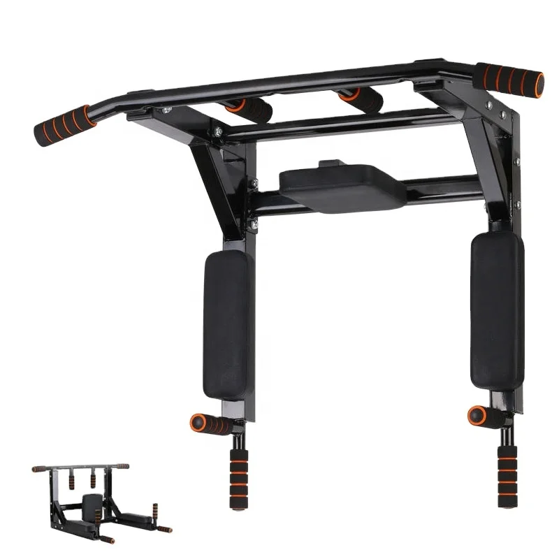 Chaoran ONE100pcs Power Tower Multi-Functional Wall-Mounted Pull-Up Fitness  Equipment Made Black Iron Steel Home Workout