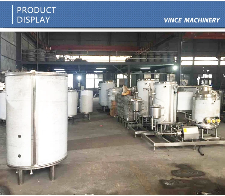 Small Capacity Dairy Homogenizer Pasteurization Machine