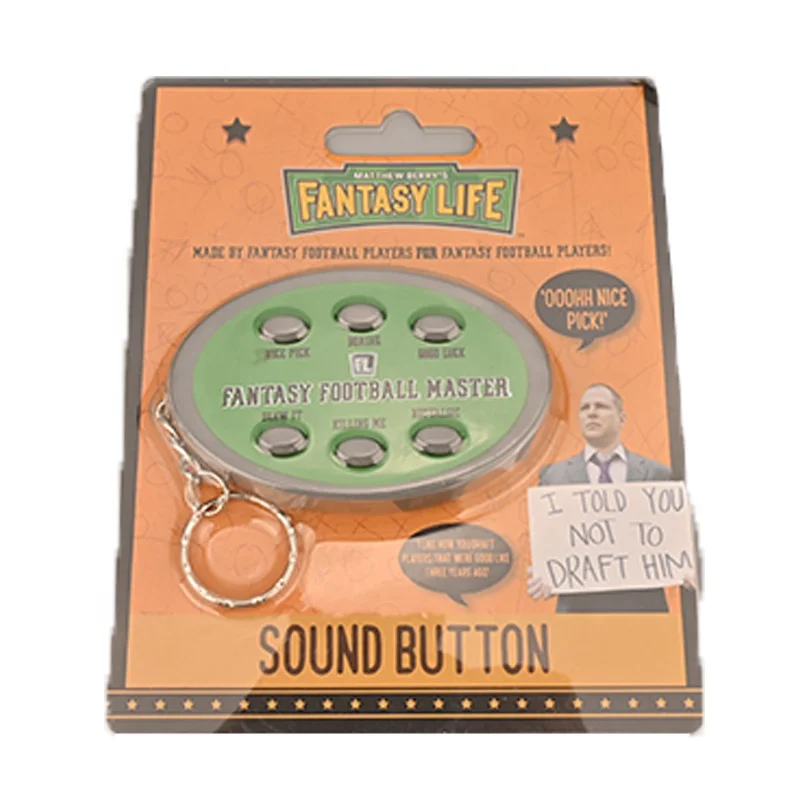 Talking Keychain/keyring/sound Keychain Funny 6 Button Custom Logo