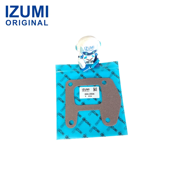 IZUMI ORIGINAL CAT 204-3506 2043506 0.84MM THICK ENGINE EXHAUST MANIFOLD GASKET for Caterpillar Construction Machinery Parts