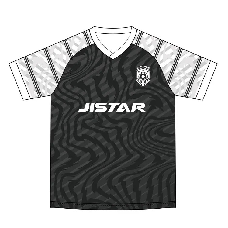 Breathable Oversize Youth Football Uniforms - Retro Style