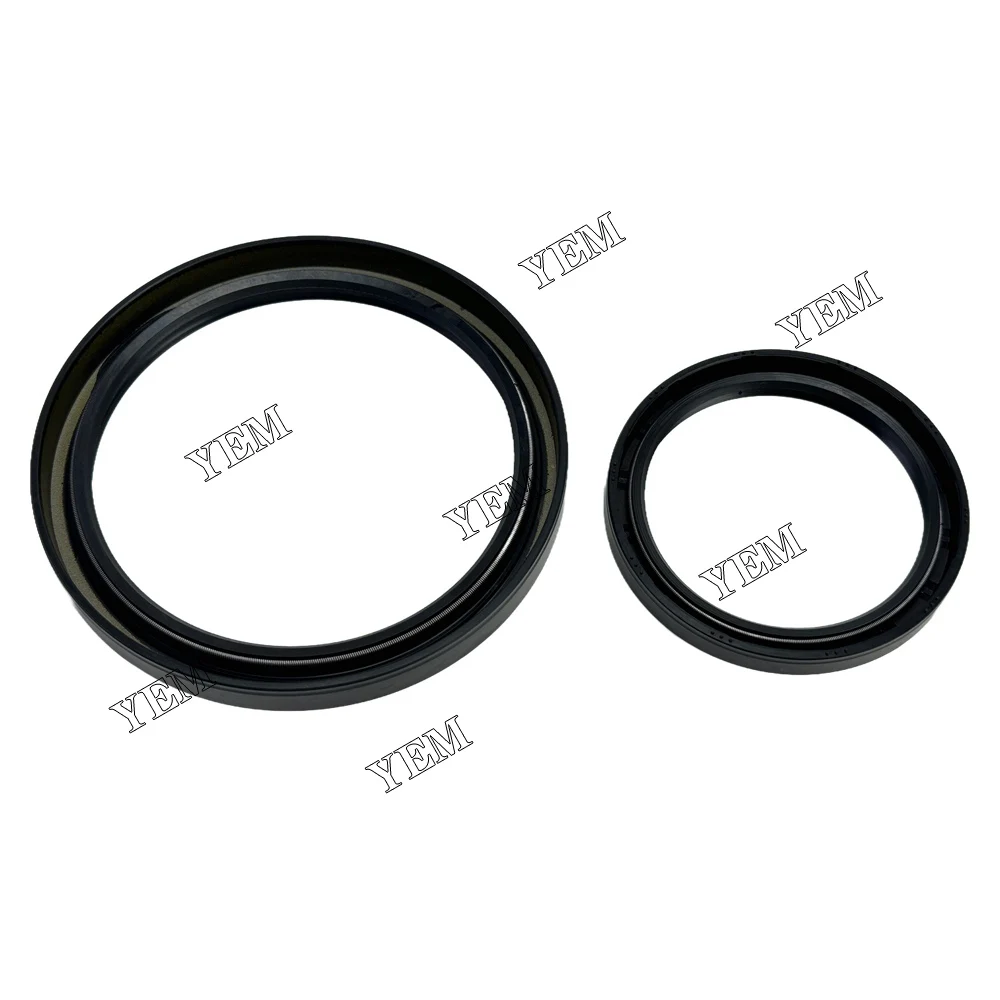S6B3 Crankshaft Front Rear Oil Seal for Mitsubishi Tractor Excavator Mowers Engine Repair Parts for Mitsubishi Crankshaft Seal