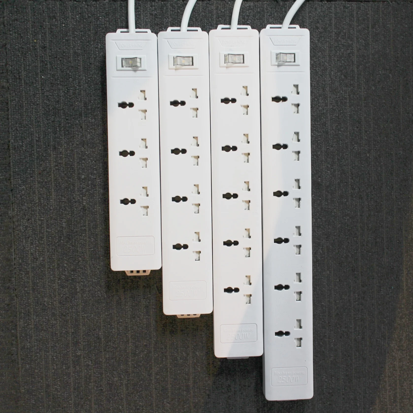 High Quality Power Outlet Universal Strips king Plug Cord Extension Socket