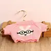 Maglione rosa testa di coniglio