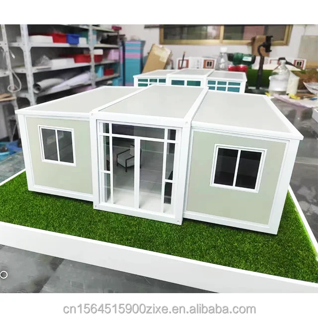 Prefab Mobile Folding Container House Home Portable Foldable Collapsible Container for House Living Office Storage Shop Hotel