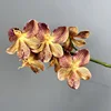 Siente huji flor-marrón-amarillo