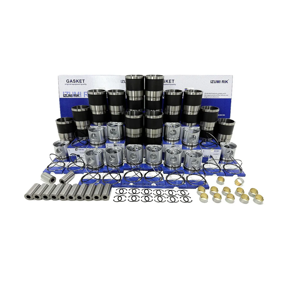 IZUMI RIK S6A12V140 Overhaul Rebuild Kit for Komatsu Engine Parts