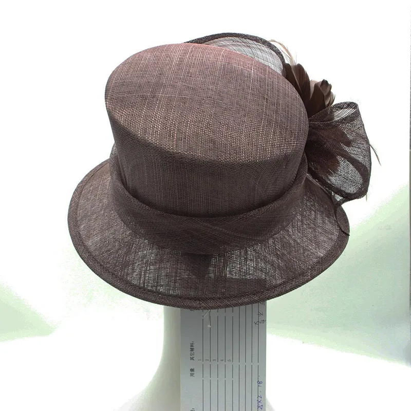 amazon ladies dress hats VERY Fashion Chic Cloche Hat for Women, Stylish Sinamay Material, Custom Colors Available : Ideal for Outdoor Events and Weddings quincy mae boys