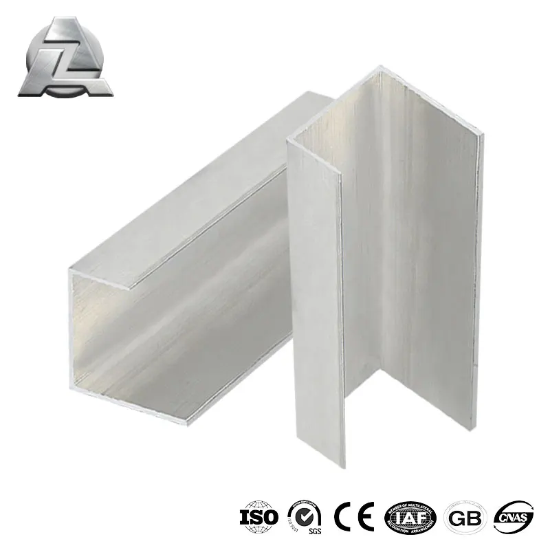 Low Volume Customized Metal Extruded Aluminum Alloy j Shape Channel J-channel Track Section Product Profile Extrusion