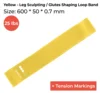 Jaune - Moyen / 25 lb