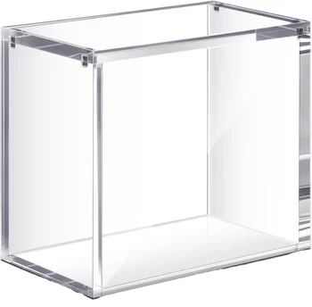 Modern Transparent Magnetic Acrylic ETB Storage Display Racks Customized Wholesale for Pocket Monsters Game Card Boxes