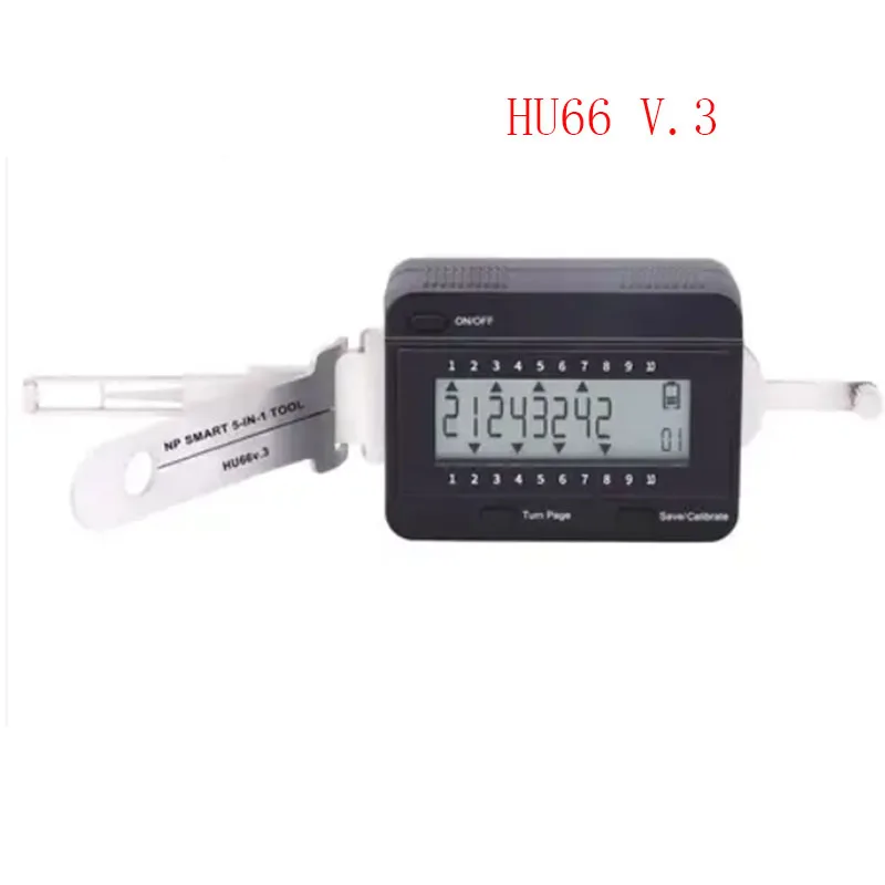Newest NP Tools Smart 5 in 1 Tool HU66 V.3 Decoder HU66 Lock Pick Tool Locksmith Set Electronic