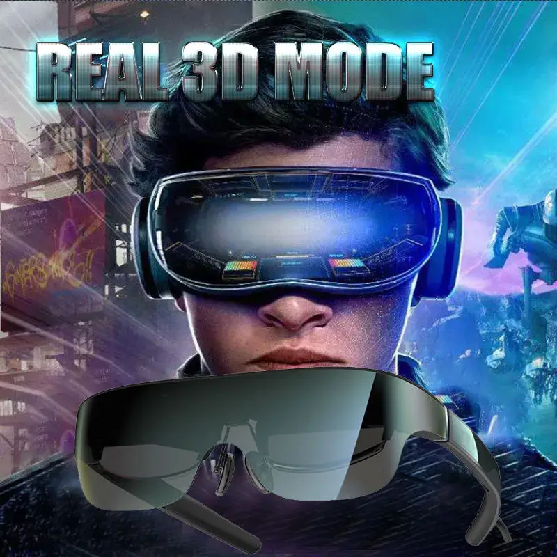 OEM High Quality AR Glasses with Camera for 3D Visual Aid