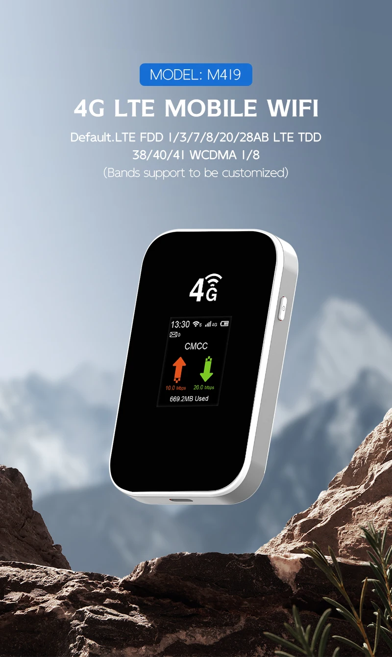 2025 Japan Pocket Wifi with 3000mah Mini B7 Router 300mbps