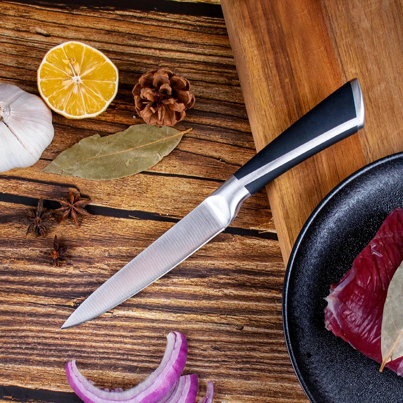 High Quality Stainless Steel Chef Knife Non-stick Knife Eco-friendly 5Pcs Kitchen Knife Set