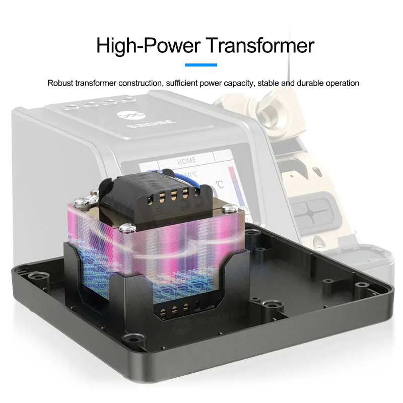 Sunshine H3 Rework Station T210 Handle High Voltage 80W Intelligent Welding Station Automatic Sleep Welding for PCB Repair