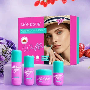 Custom Organic Vegan Korean Anti-Aging Hyaluronic Acid Skin Care Set with Wolfberry & Ziziphus Jujuba Extracts Unisex OEM