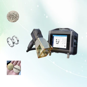 Portable Mini Fiber Laser Marking Machine for metal Laser 20w 30w 50W Laser Deep Engraving