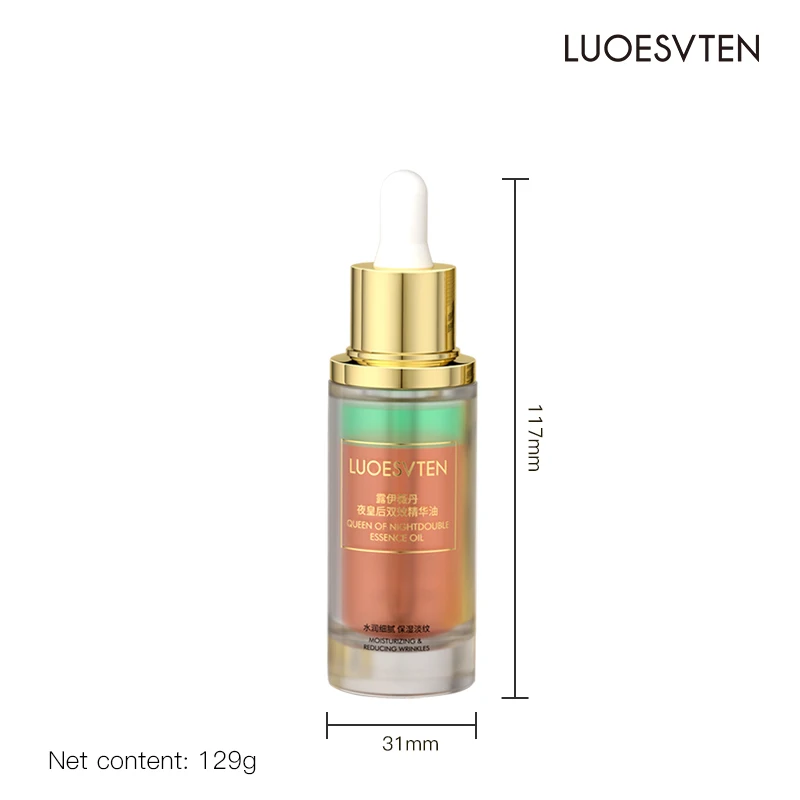 Private Label Anti Wrinkle and Whitening Dual Effect Essential Oil Face Lift Serum Whitening Face Serum for Face Care