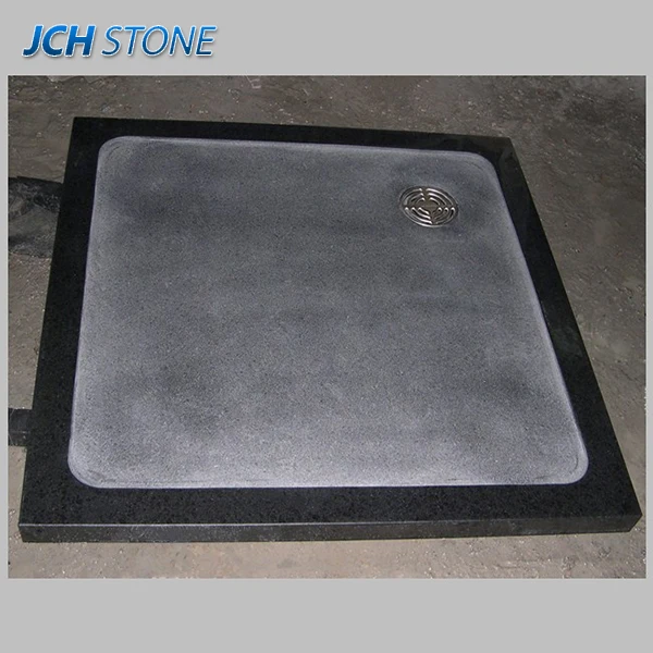 Top Quality Absolute Black Granite Stone Bathroom Shower Trays Buy