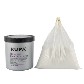 Wholesale private label KUPA hair dye oxygen cream lightening hair bleaching powder