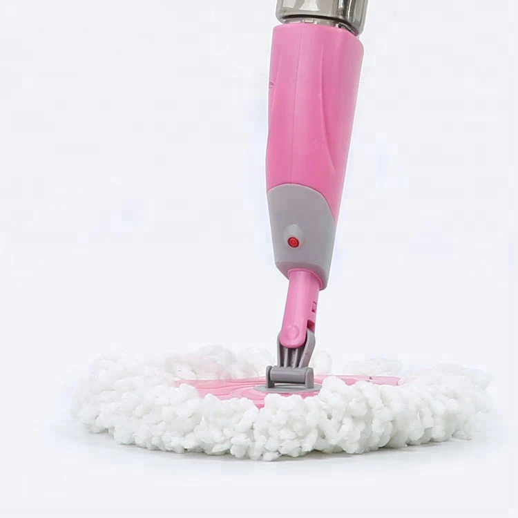 High Quality 2 in 1 Microfiber Floor Cleaning Spray Mop 360 Magic Flat Mop Set