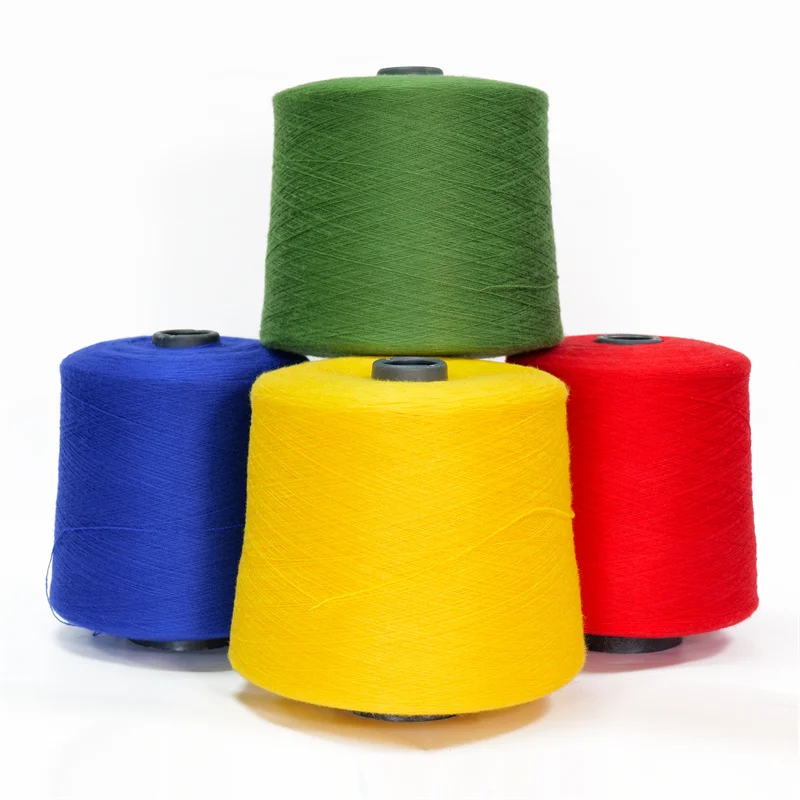 High Stretch Core Spun Yarn blended yarn VPN PBT 28S/2 Customizable Color Cards For Knitting Sweater supplier