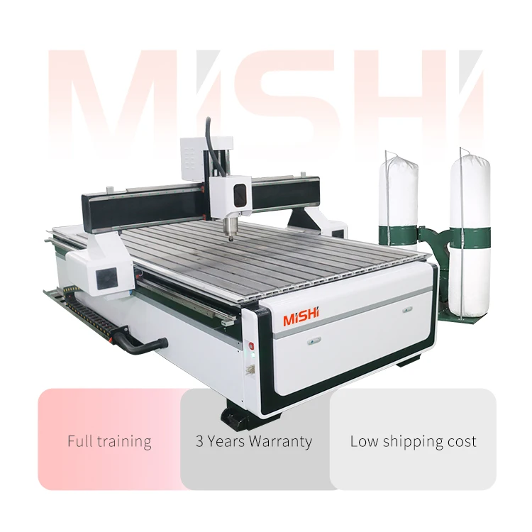 Cnc Router Kit Diy 1325 3Axis 1500x1500 3d Wood Chair Machine for Wood Working Cutting Furniture