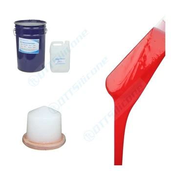 Hot Sell 35A silicone rubber for making pad printing liquid RTV-2 Silicone Rubber