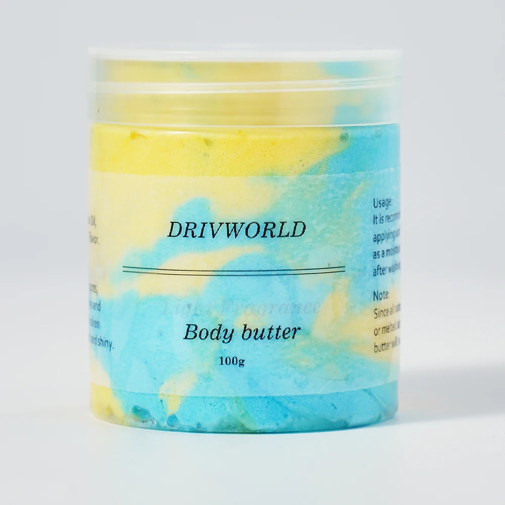 Rainbow Cream Organic Vegan Soft Body Butter Products Moisturizing