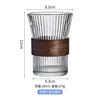 Vertical bamboo set waist cup