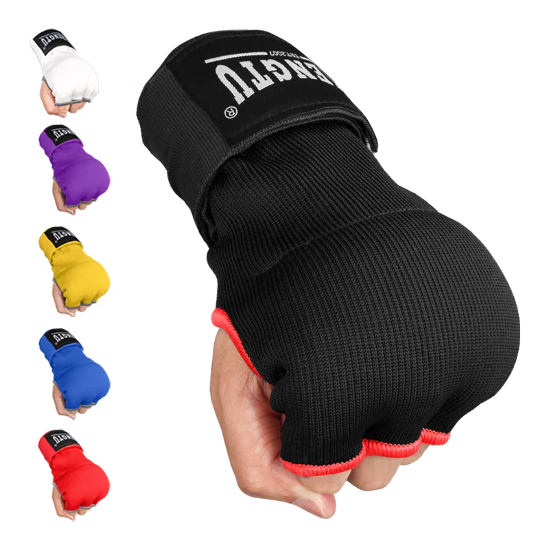 Personalised Custom Logo Sanda Gel Inner Gloves Boxing Bandage