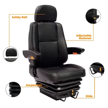 FOB Shanghai Suspension Seat Replacement Recaro Sport Bus Driver Seat