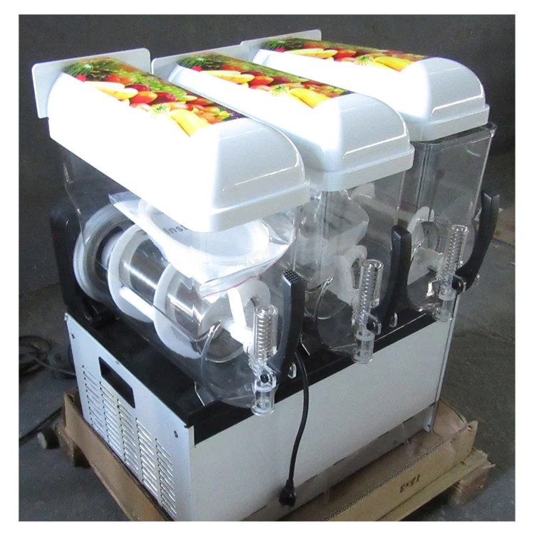 Бесплатная доставка, экспресс до двери, 15 литров x3, замороженный коктейль, диспенсер для напитков, льдовая сланцевая гранитная сланцевая машина, цена