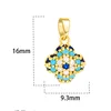 turquoise flower