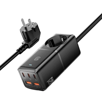 Ess-ager 75w Gan Desktop Charger Quick Charge 65w Usb Type C Fast ...