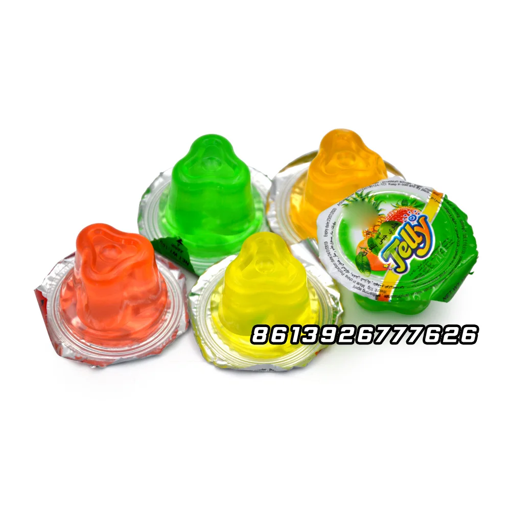 YIXIN Multi-Colored Cute 50pcs Mini Fruity Jelly Cups - OEM