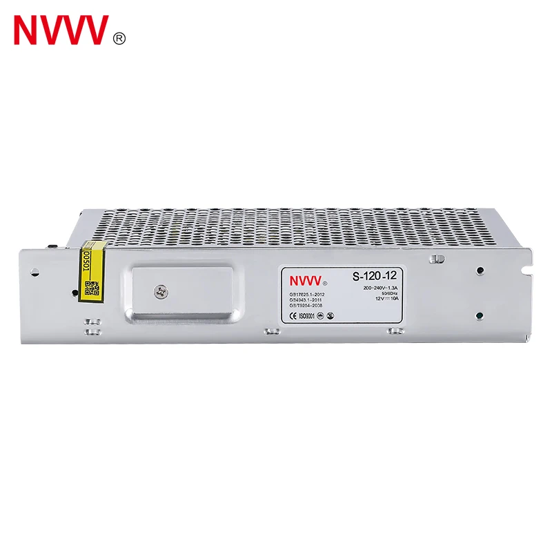 NVVV  120W 12V 10A Transformer SMPS Industrial Power Switch Power Supply for CCTV Camera and Led  Light