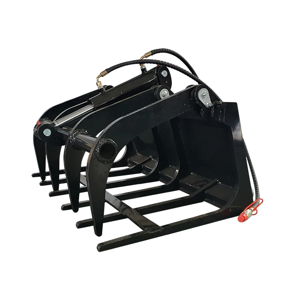 Multi-functional Mini Skid Steer Loader Wood Grabber | M-HGB