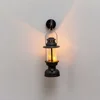 Lampada a cherosene nera