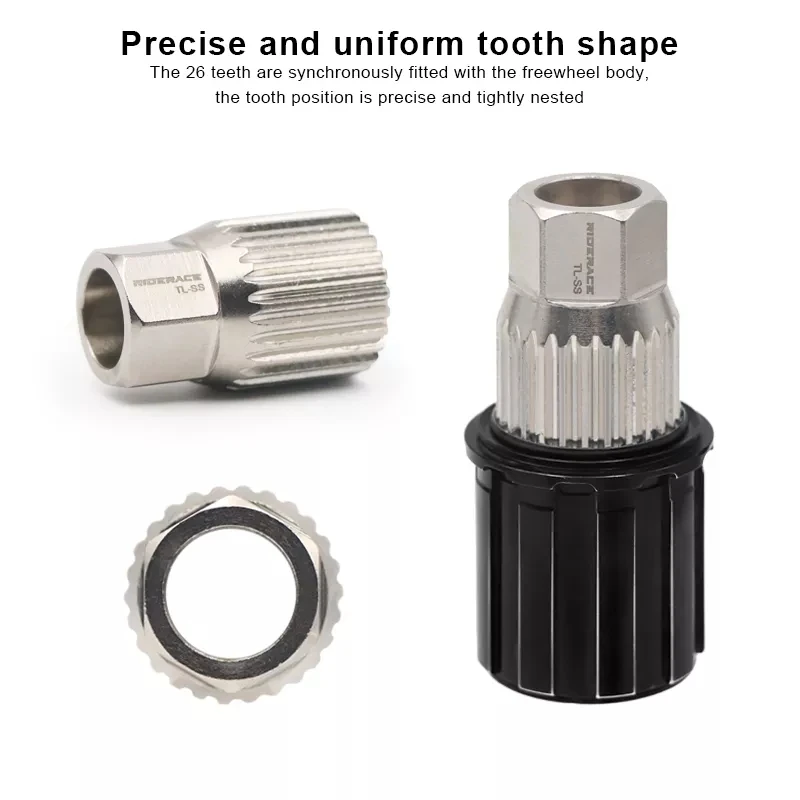 RIDERACE  Wheel Hub Repair Removal Tools Hub Wrench Drum Cycling Repair Tools DT Planetary Ratchet for Bike DT Swiss Hub Tools