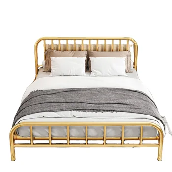 Cheap Price Bed Frame Customized sizes Steel Iron Metal Bed Single Queen Metal Bed Frame
